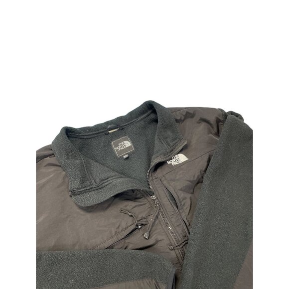 North Face Black Denali Fleece Jacket Mens XXL Insulated Full-Zip Warm Outerwear - Picture 4 of 12